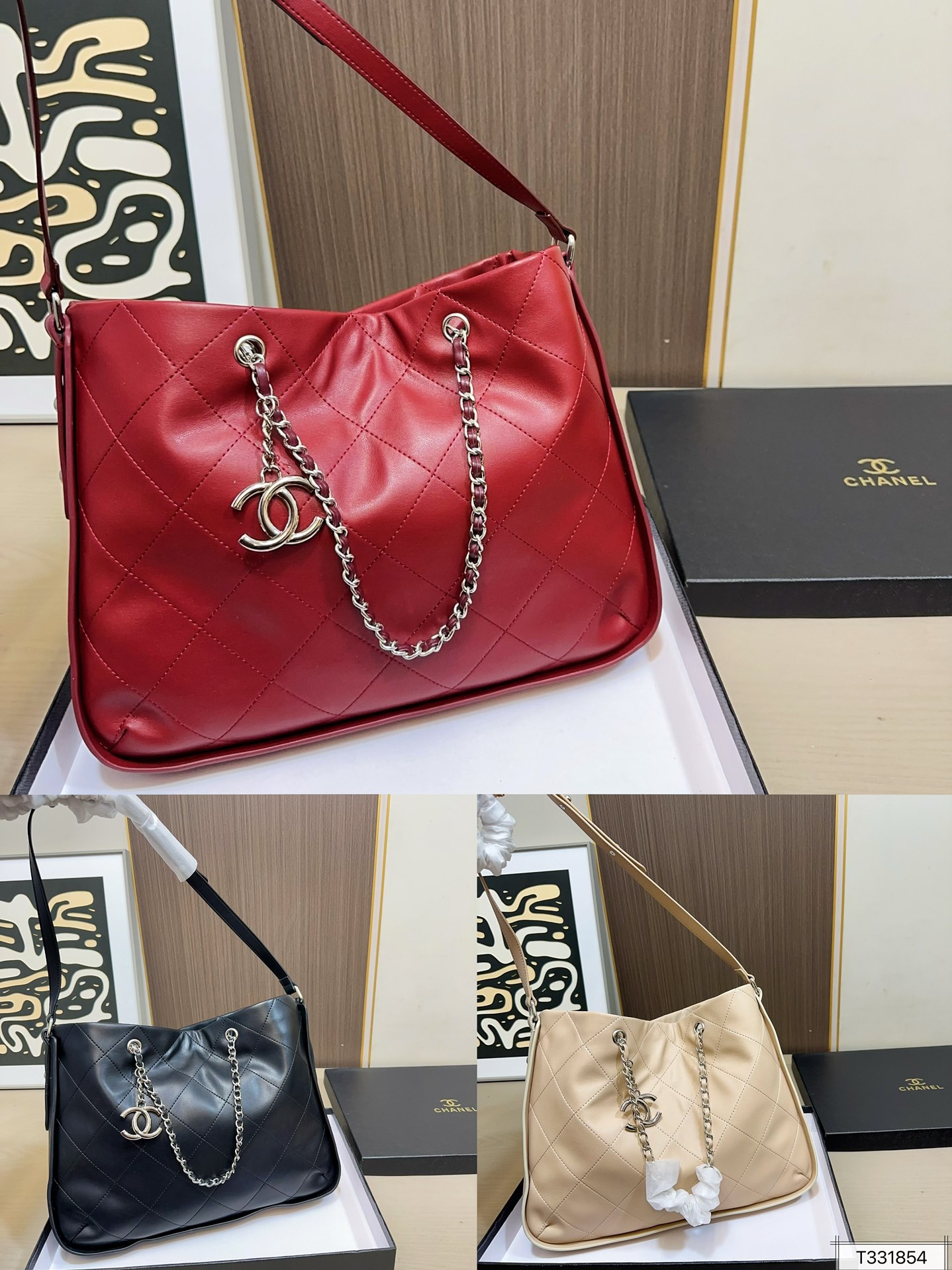 Chanel Soft Touch Tote Bag - Image 1