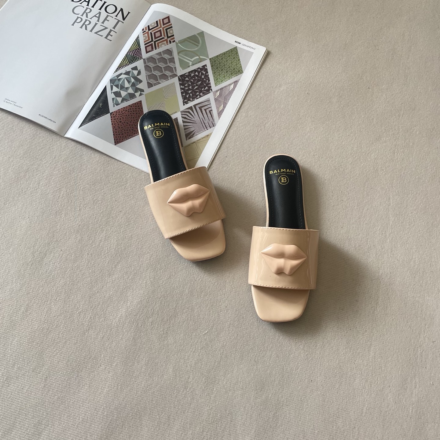 Balmain 26P Flat-Bottomed Slippers - Image 4