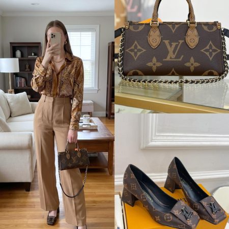 LV Shoes & Bag Set