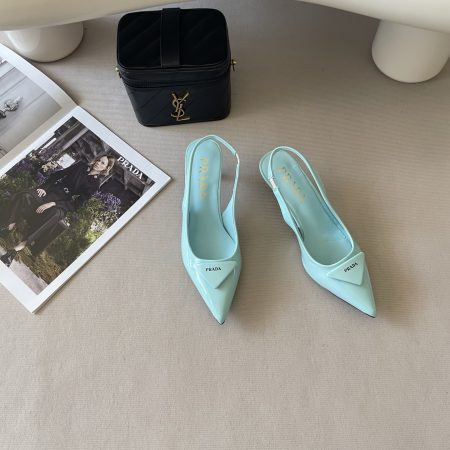 Prada Stiletto Sandals - Image 7