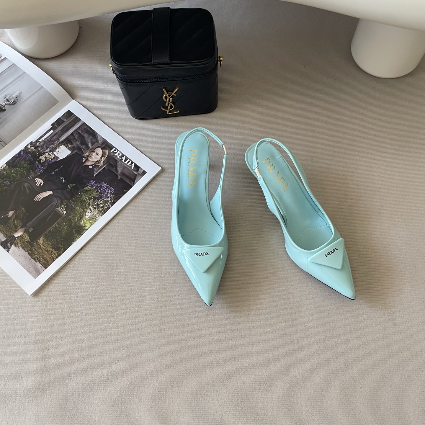 Prada Stiletto Sandals - Image 7
