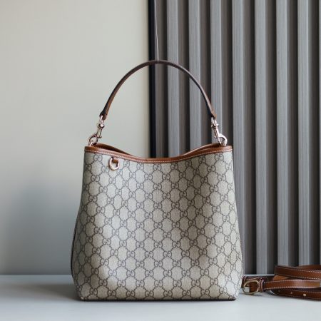 GG Emblem Medium Bucket Bag Top Quality