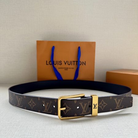 LV Saint Germain Monogram Eclipse 35mm Belt - Image 2