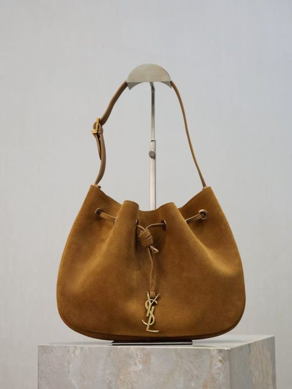 YSL Paris 7th Arrondissement Small Hobo Tote Bag