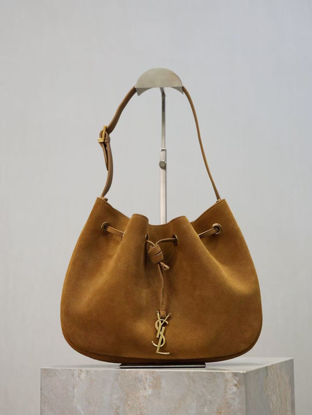 YSL Paris 7th Arrondissement Small Hobo Tote Bag - Image 2