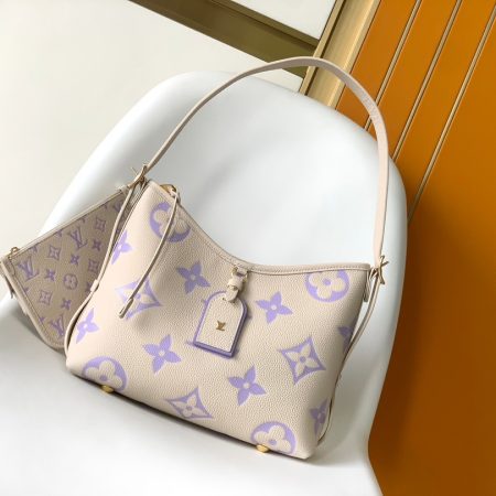 LV CarryAll PM Monogram Empreinte Leather Women Handbag 10A Mirror Version - Image 9