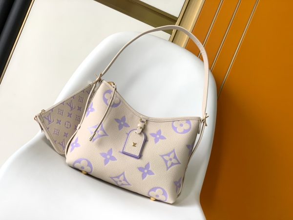 LV CarryAll PM Monogram Empreinte Leather Women Handbag 10A Mirror Version