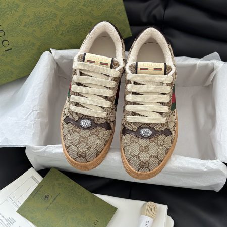 Gucci Men's Screener Sneaker 10A - Image 5