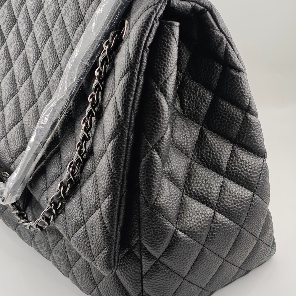 Chanel CF 45 Caviar Airlines XXL Flap Travel Bag - Image 6