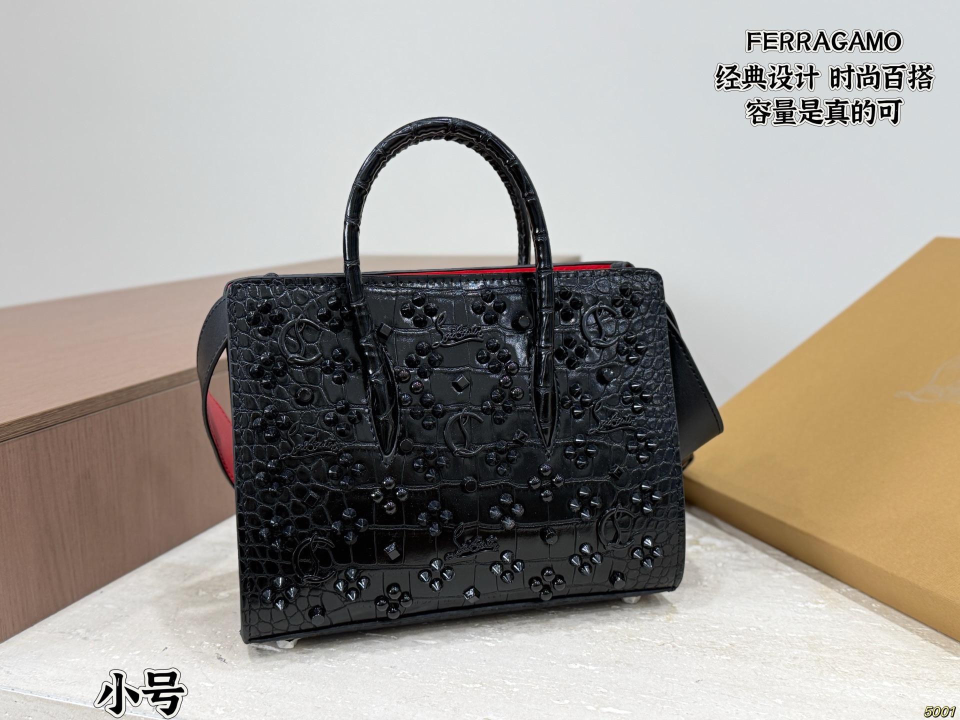 Christian Louboutin Ferragamo Handbag - Image 5