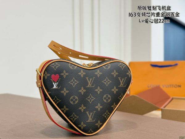 Lv Heart-Shaped Bag Valentine's Day Limited Edition