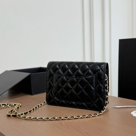 Chanelwoc Badge Chain Money Bag - Image 11