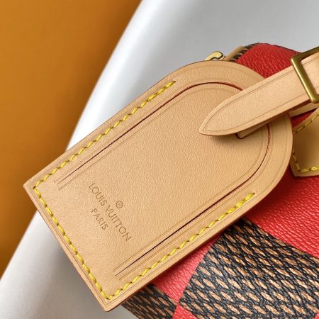 LV Damier Pop Speedy Bandoulière 18 Bag Jaune Mat - Image 7