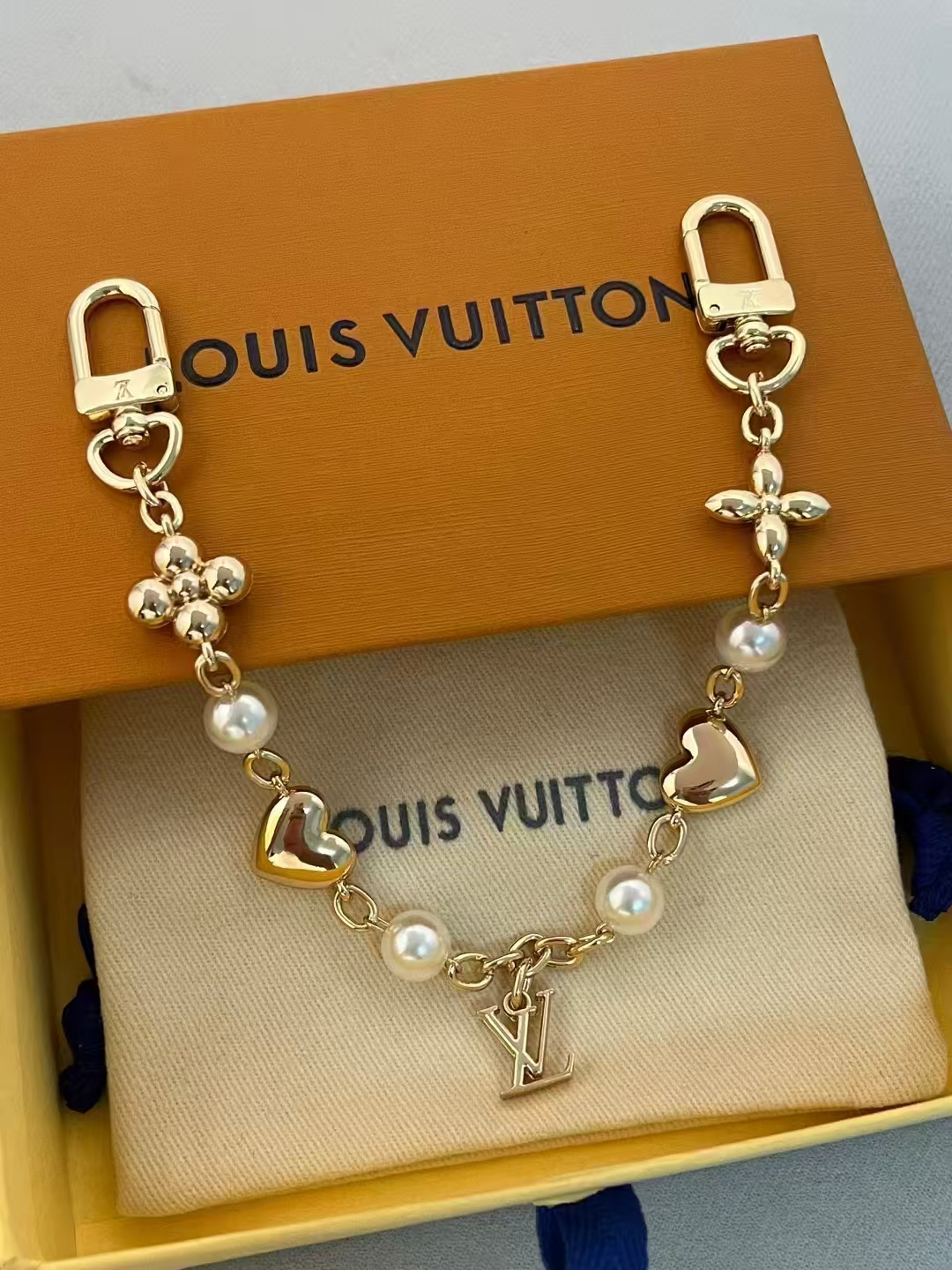 LV Bagchain Keychain - Image 2