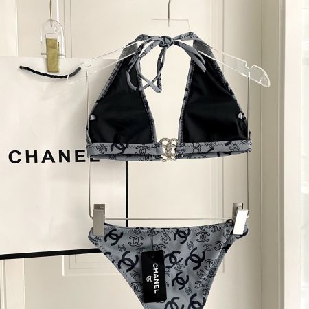 Chanel Two-Piece Swimsuit Swimwear - Image 5