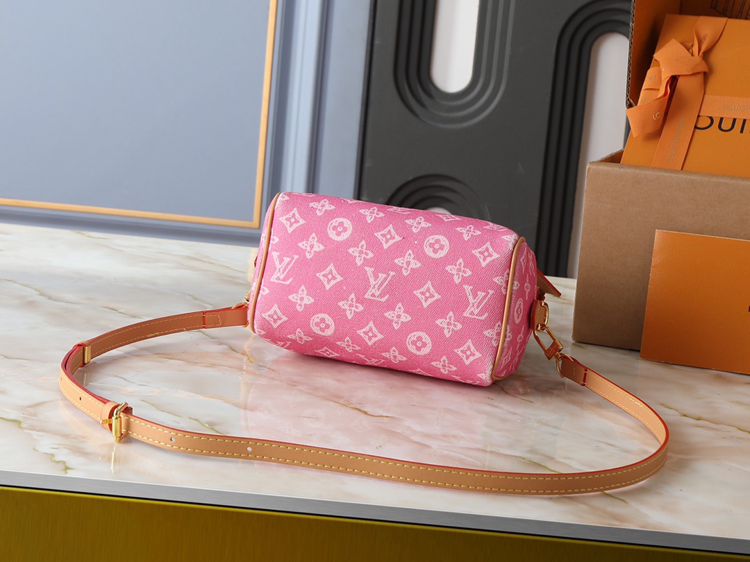 LV Speedy Bandoulière 20 Monogram Anniversary Canvas Bag - Image 9