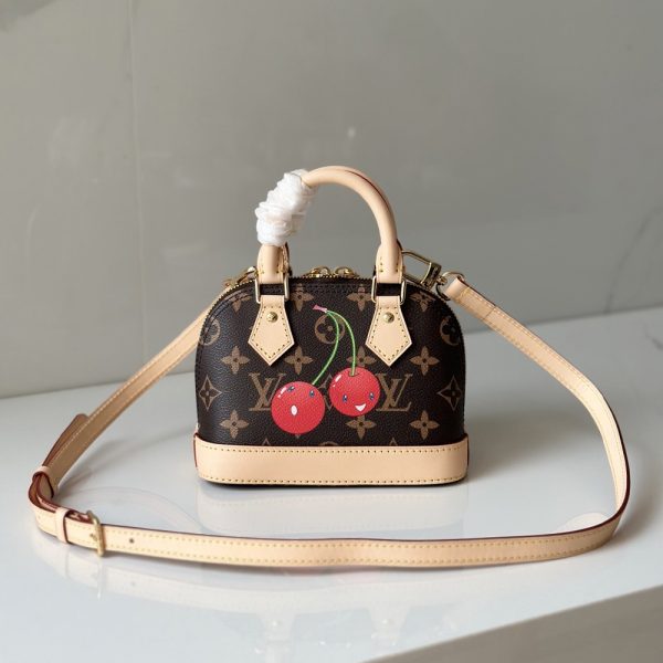 LV x TM Cherry Nano Alma Bag