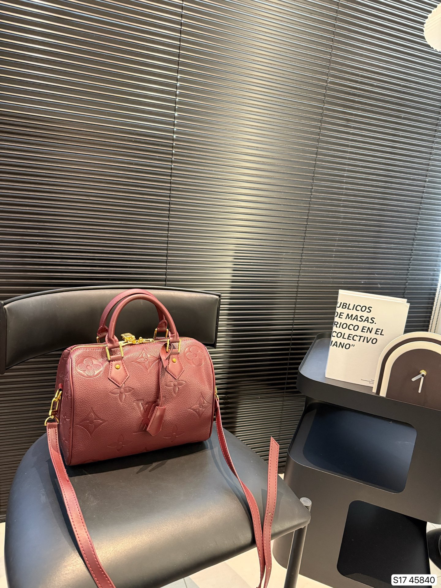 LV Embossed Pillow Bag - Image 5