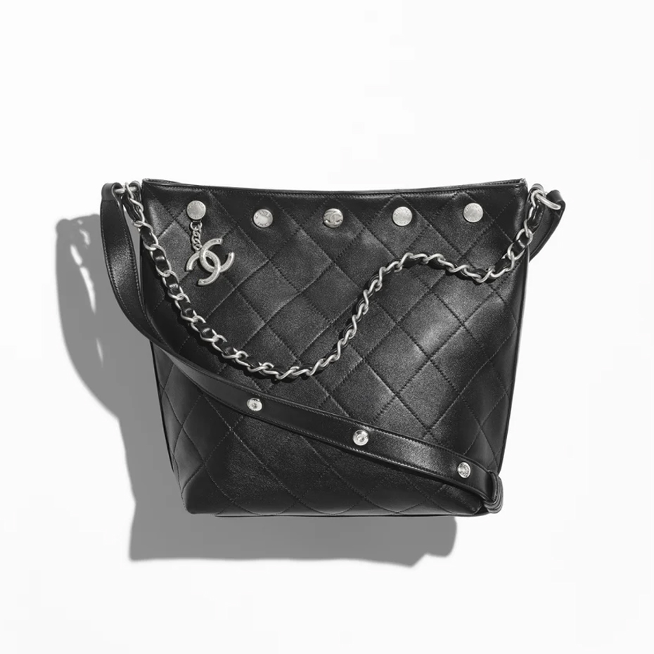 Chanel 31P Bucket Bag Black - Image 1