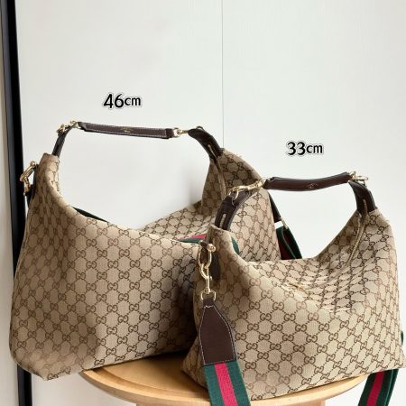 Gucci GG Canvas Brera Crossbody Bag - Image 1