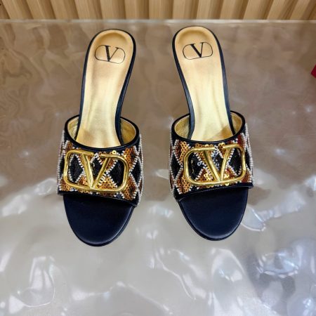 Valentino Women VLogo Slide Pumps - Image 6