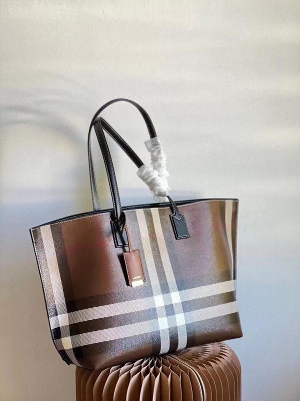 Burberry Medium Check Tote