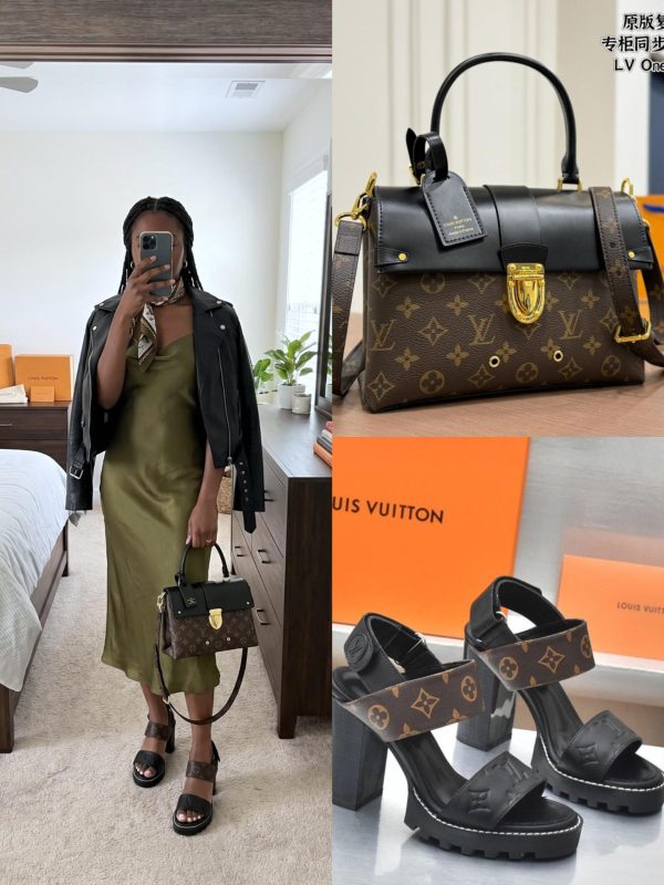 LV Shoes & Bag Set
