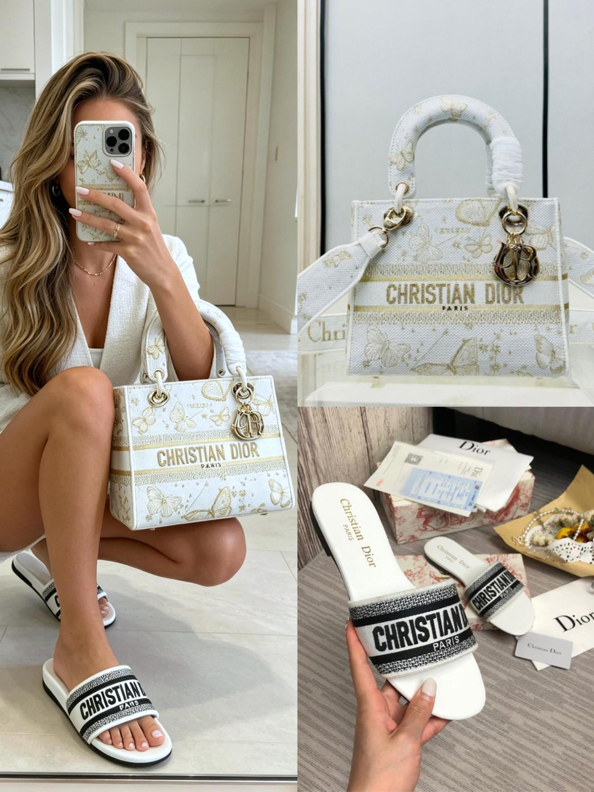 Dior Shoes & Bag Set - Image 1