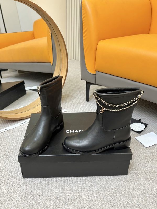 Chanel Rider Boots