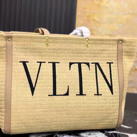 Valentino VLTN Canvas Tote Bag - Image 2