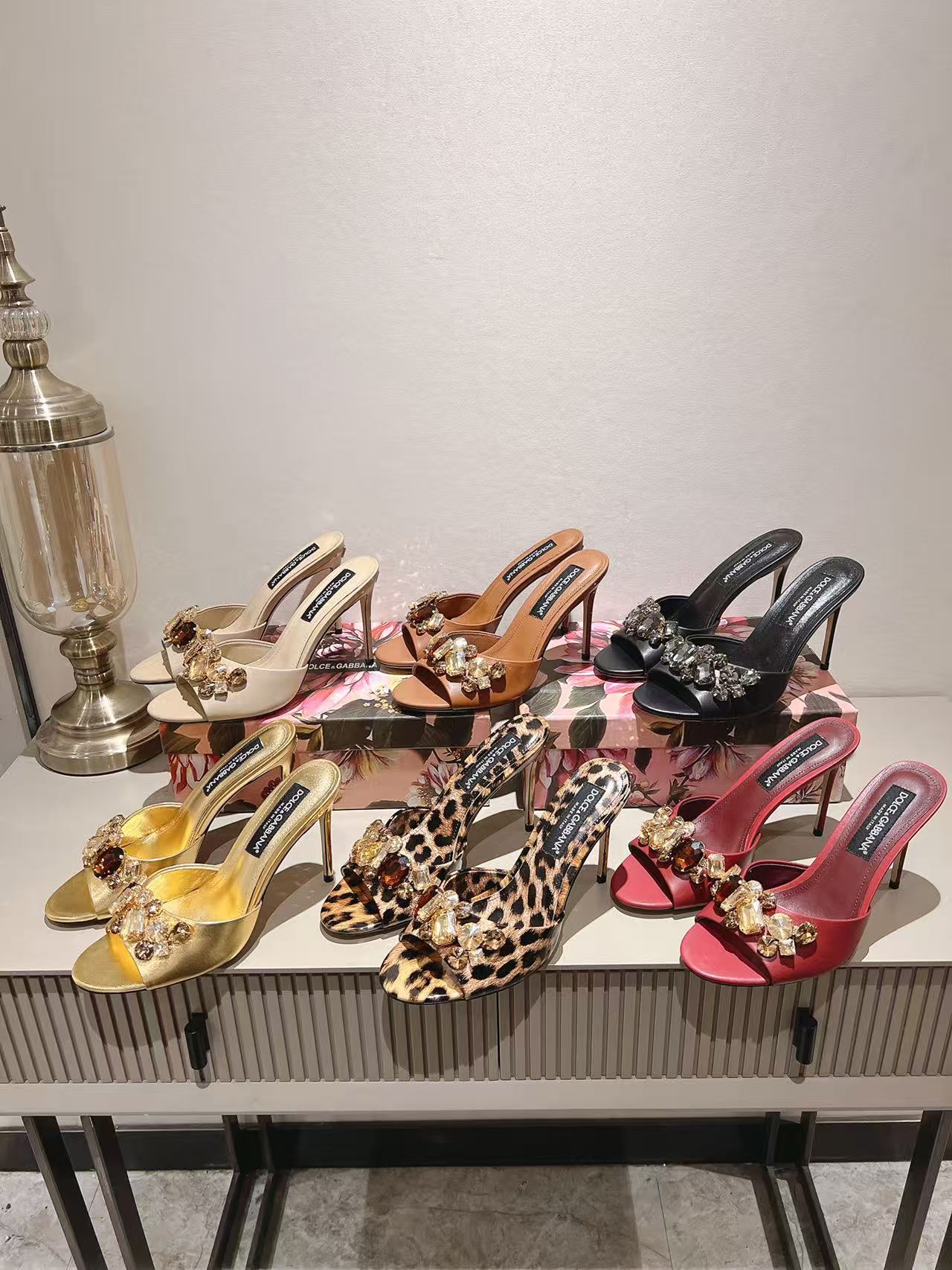 Dolce Gabbana Pointed-Toe High Heels - Image 1