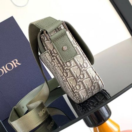 Dior Oblique Small Saddle Flap Messenger Bag - Image 4