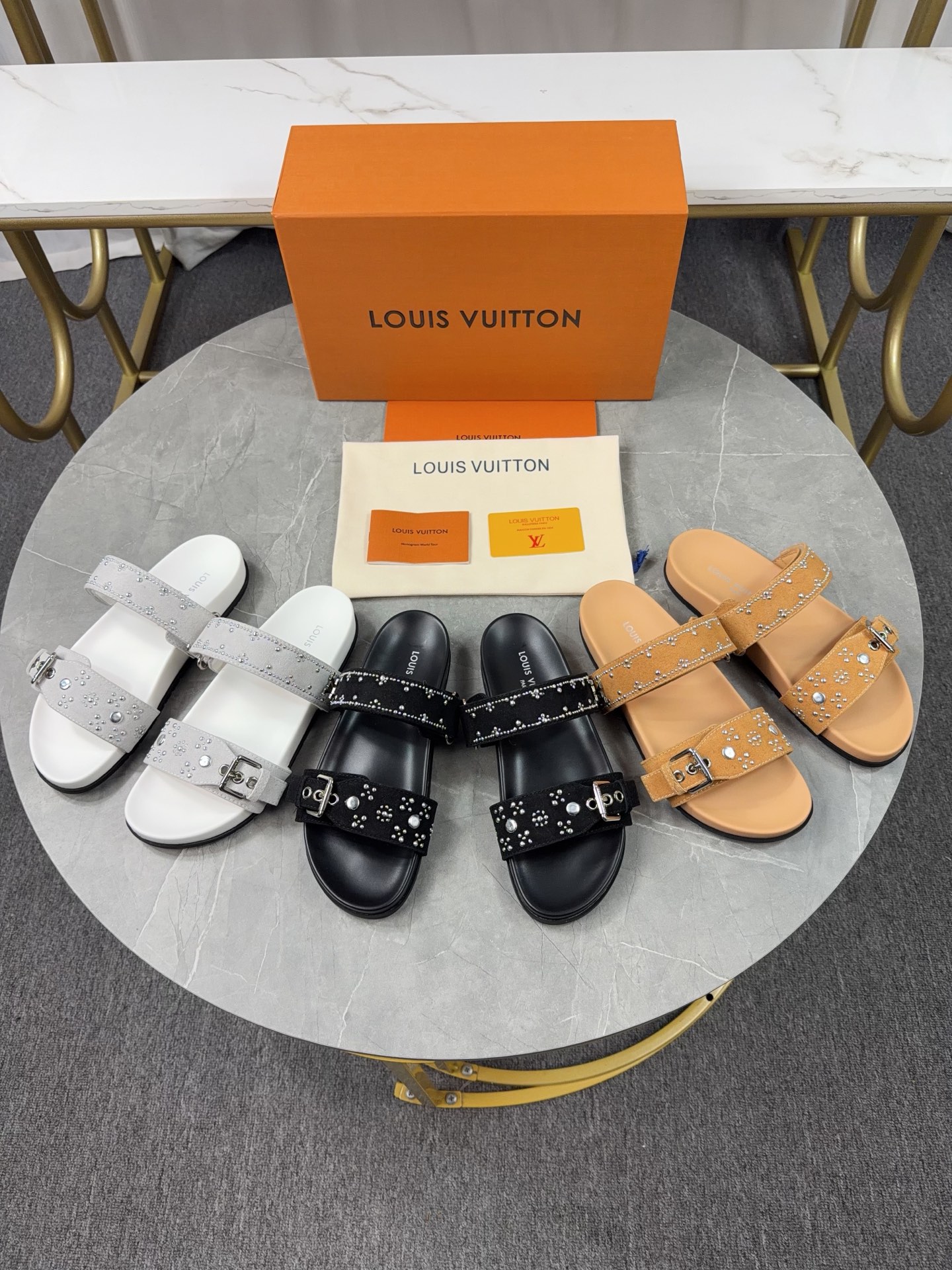 LV Bom Dia Flat Comfort Mule - Image 1