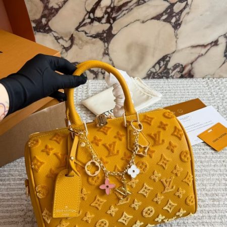 LV Petite Malle Monogram Empreinte Bag 10A - Image 7