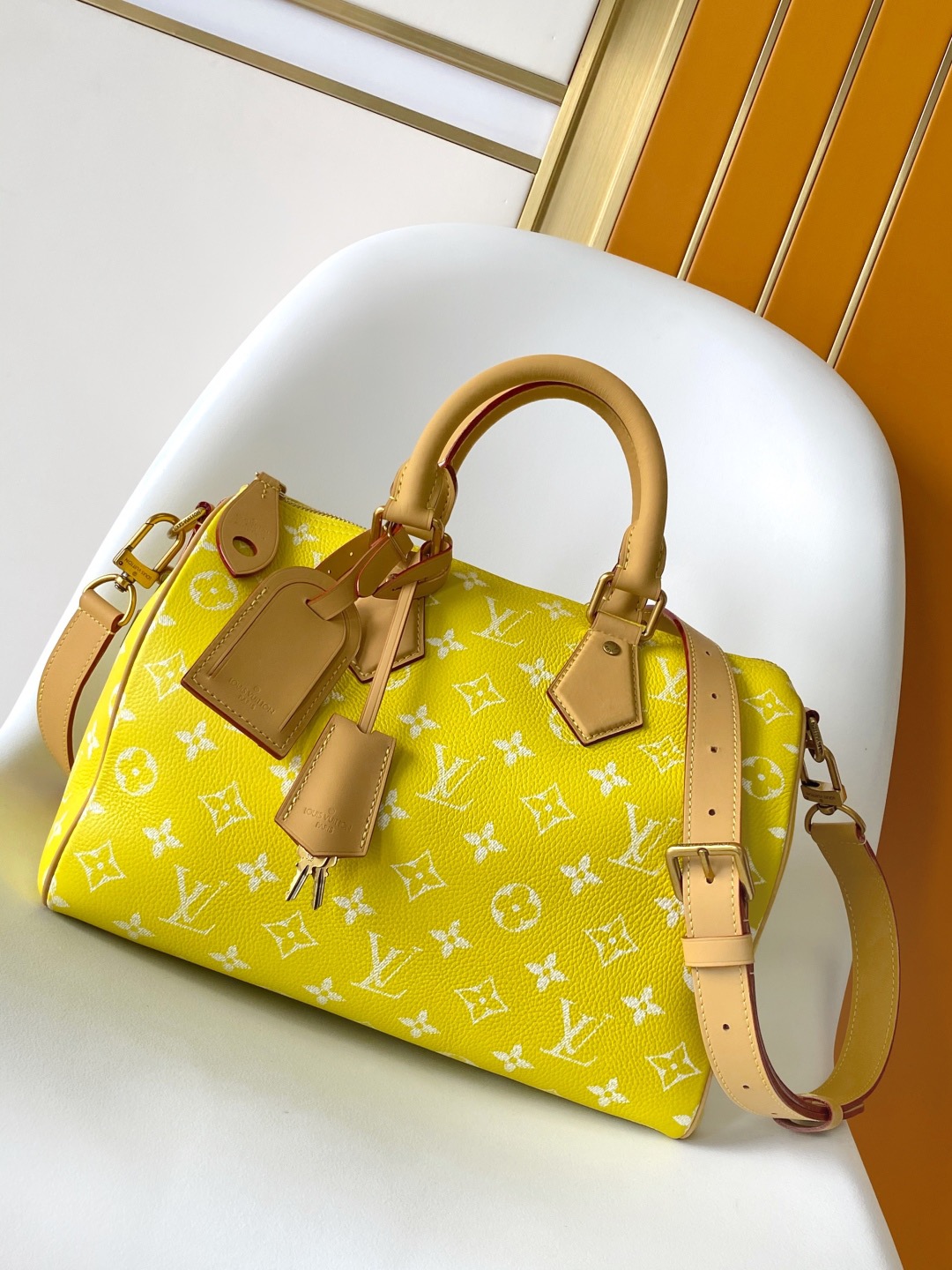 LV Speedy P9 Bandouliere 30 Bag Top Quality - Image 5