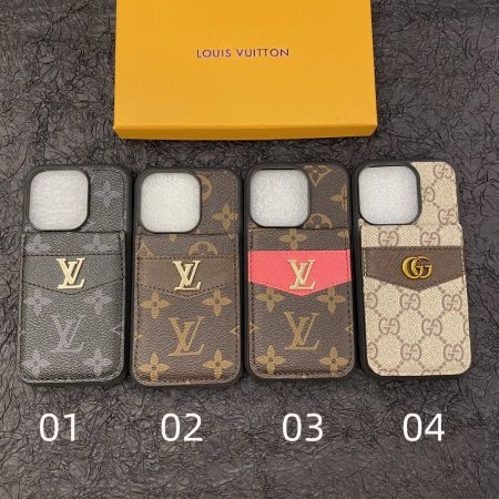 LV iPhone Card Holder Phone Case