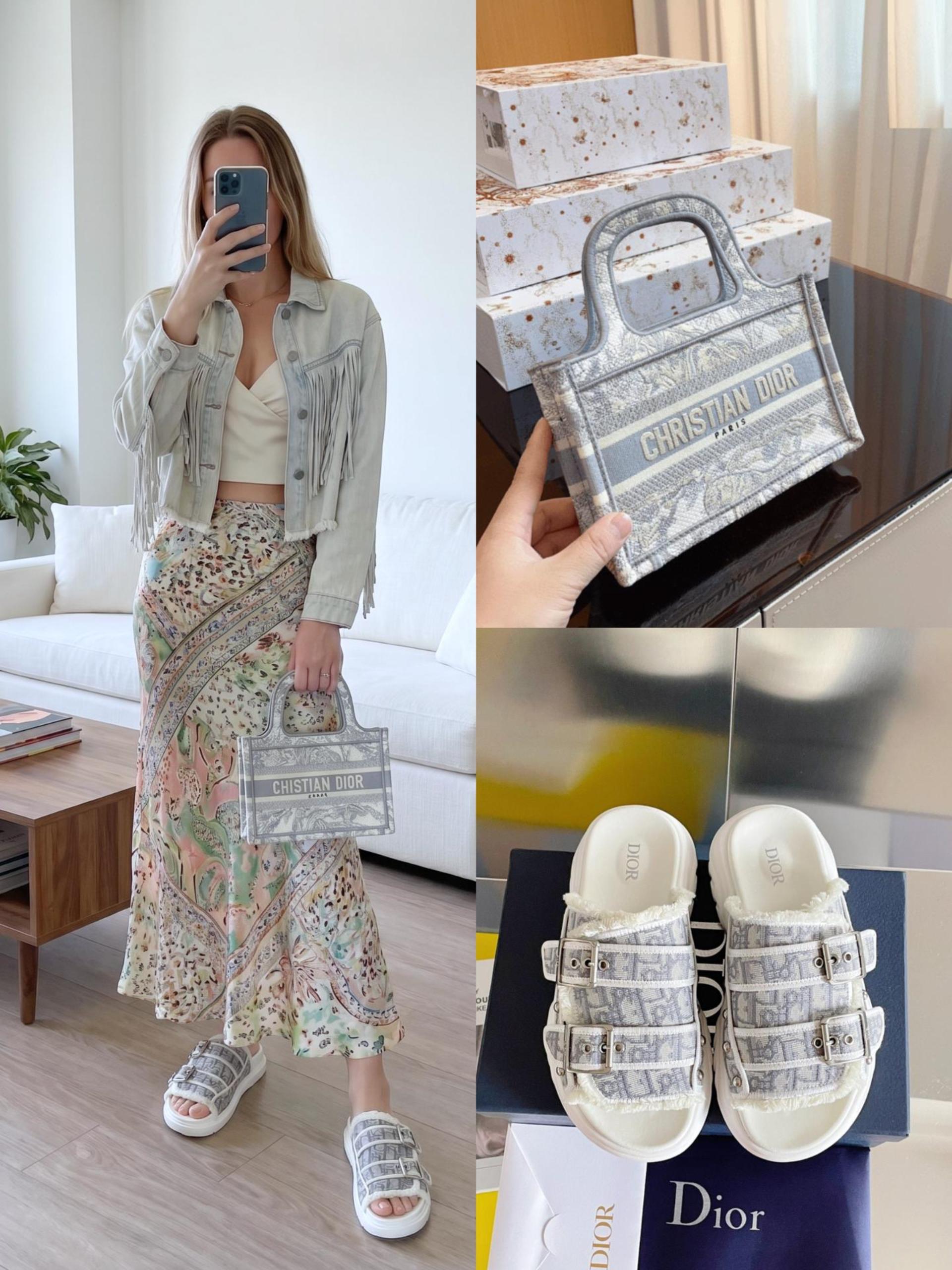 Dior Shoes & Bag Set - Image 1