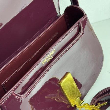 Saint Laurent YSL Top-Handle Bag in Patent Leather - Image 6