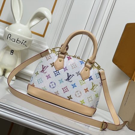 LV x TM Alma BB Shiny Handbag - Image 6
