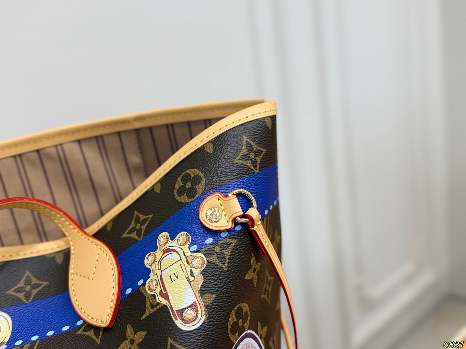 LV Neverfull Shopping Bag - Image 5