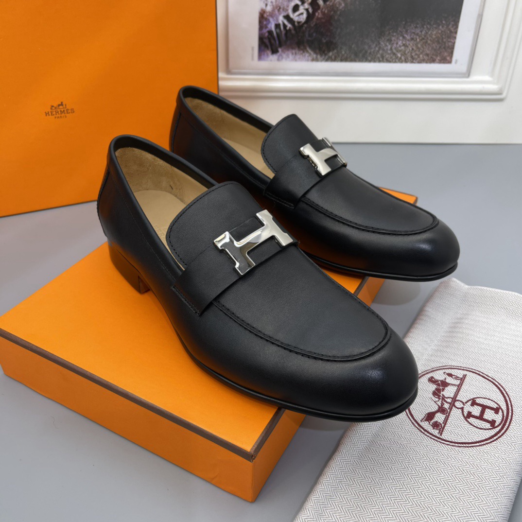 Hermes Men Loafers - Image 3