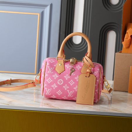 LV Speedy Bandoulière 20 Monogram Anniversary Canvas Bag - Image 2