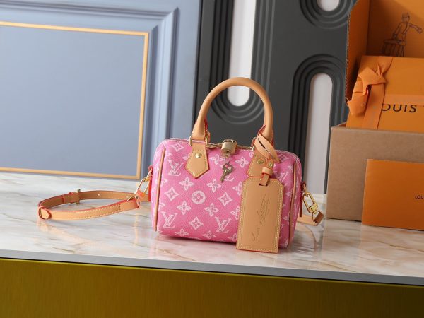 LV Speedy Bandoulière 20 Monogram Anniversary Canvas Bag