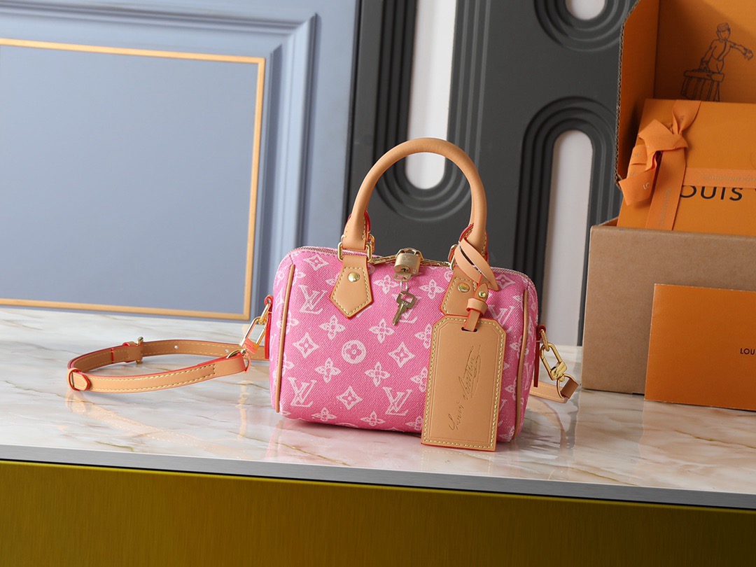 LV Speedy Bandoulière 20 Monogram Anniversary Canvas Bag - Image 2