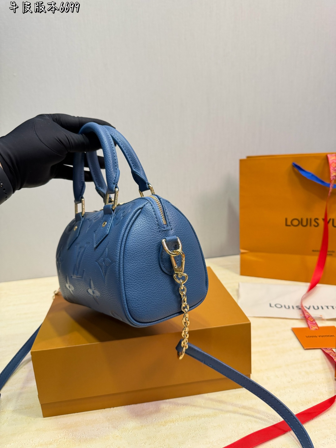 LV Speedy Bandoulière Monogram Empreinte Bag - Image 4