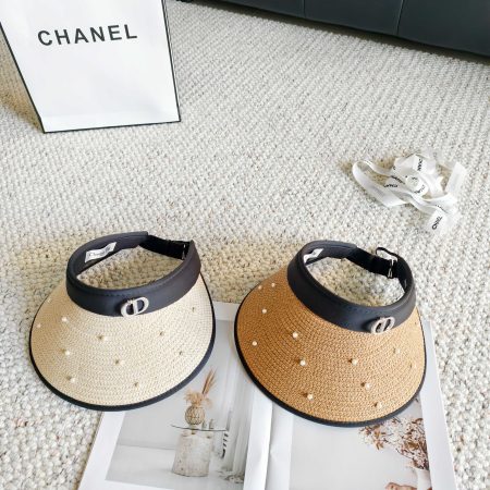 Dior Sun Hat, Flat-Top Hat