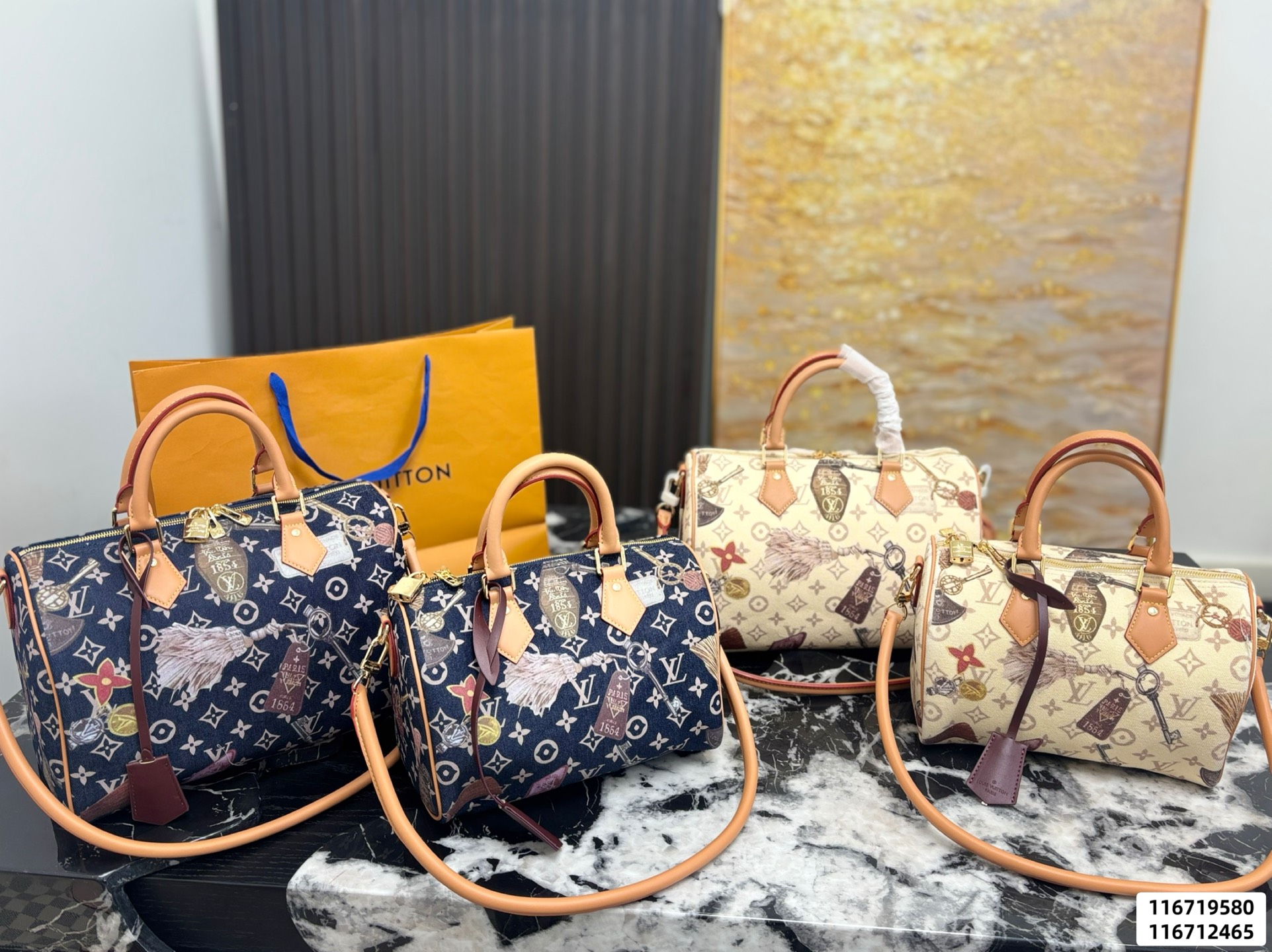 LV Speedy Soft Pillowcase - Image 1