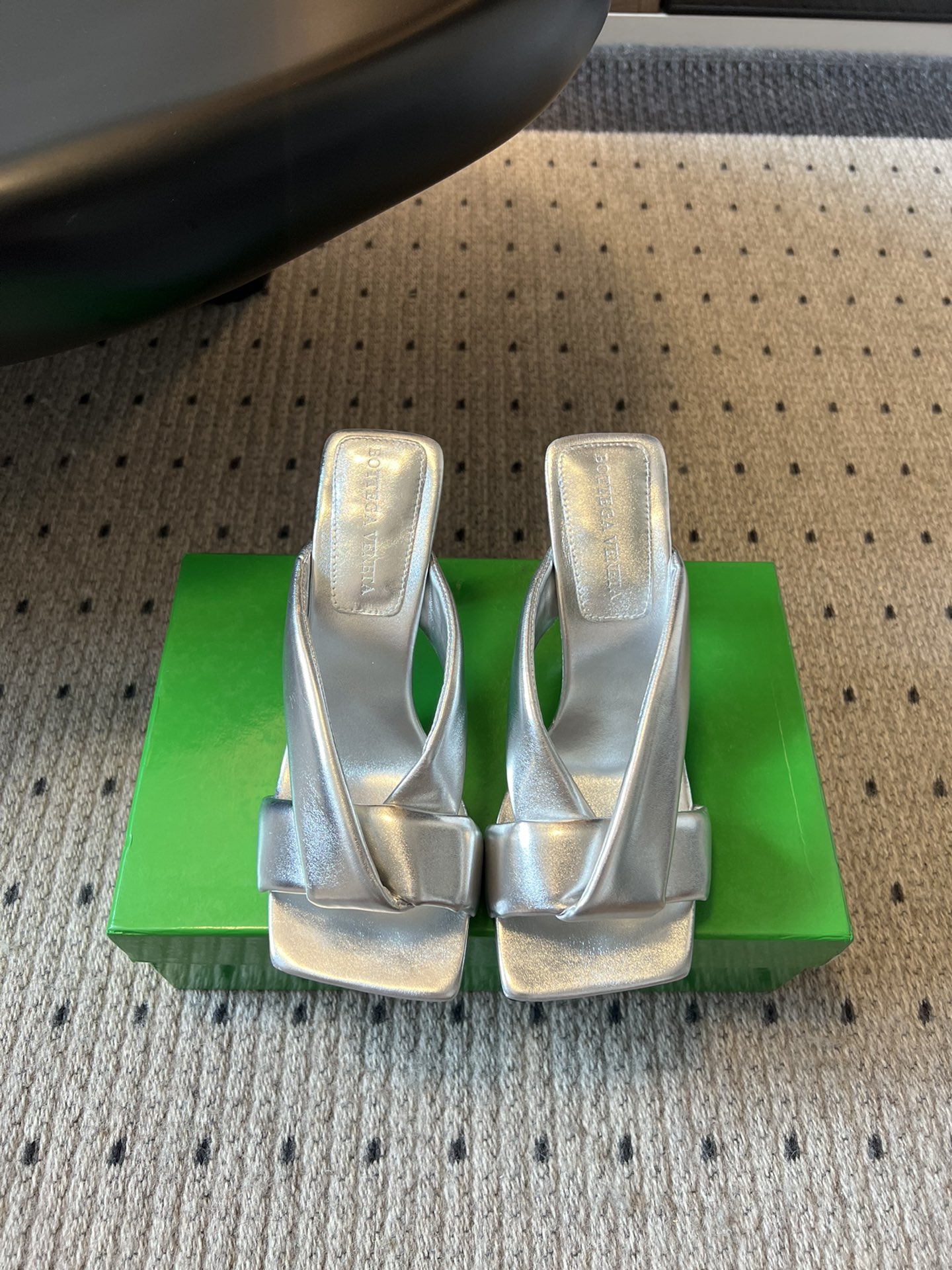 Bottega Veneta Gradient Riva Mules - Image 5