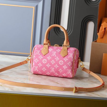 LV Speedy Bandoulière 20 Monogram Anniversary Canvas Bag - Image 7