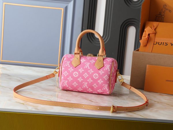 LV Speedy Bandoulière 20 Monogram Anniversary Canvas Bag